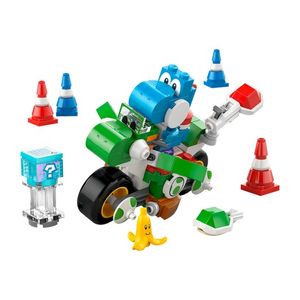 BLOQUE LEGO SUPER MARIO KART MOTO YOSHI 133pzas