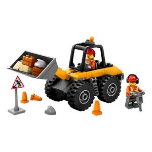 BLOQUE LEGO CITY CARGADORA CON RUEDAS AMARILLAS 81pzas