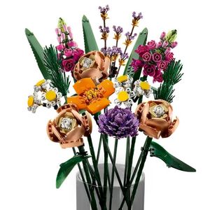 BLOQUE LEGO BOTANICALS RAMO DE FLORES 756pzas