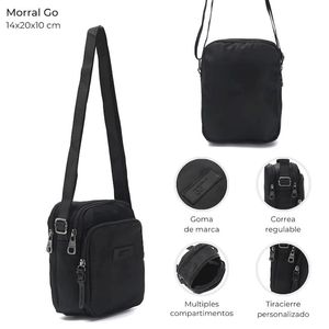 MORRAL WANDERLUST NEGRO 30cm 40059