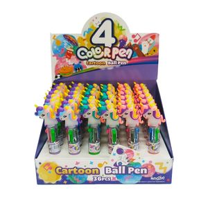 BOLIGRAFO FANTASIA MINI UNICORNIO 4 COLORES