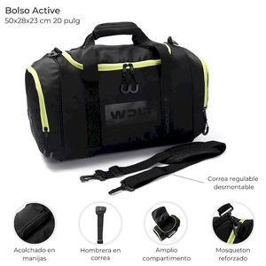 BOLSO WANDERLUST ACTIVE NEGRO 50cm