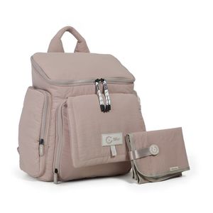 MOCHILA MATERNAL CHIMOLA JOY CAMEL 36cm