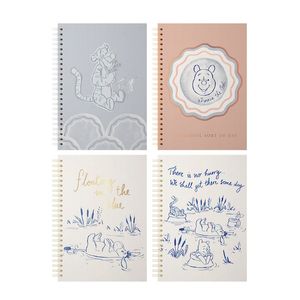 CUADERNO T/DURA ESPIRAL 16x21 WINNIE THE POOH x 80H.RAY.