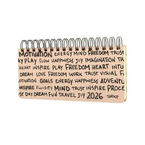 AGENDA 2026 POCKET 8x17 C/ESP. MANUSCRITA