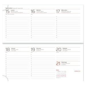 AGENDA 2026 POCKET 8x17 POSITANO NEGRO