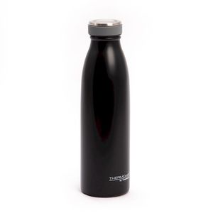 BOTELLA TERMICA THERMOS TAPA A ROSCA 500ml NEGRO MATE