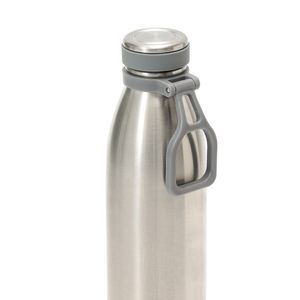 BOTELLA TERMICA THERMOS TAPA A ROSCA Y MANIJA 750ml ACERO