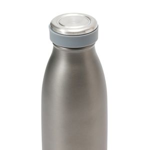 BOTELLA TERMICA THERMOS TAPA A ROSCA 500ml GRIS