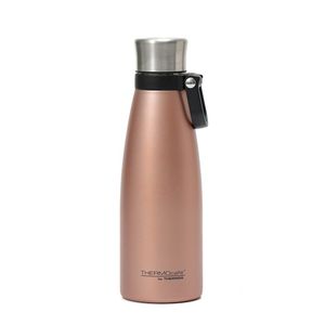 BOTELLA TERMICA THERMOS TAPA A ROSCA 500ml ORO ROSA