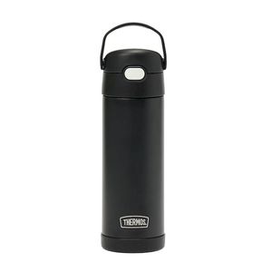 BOTELLA TERMICA THERMOS CON TAPA 470ml FUNTAINER NEGRA