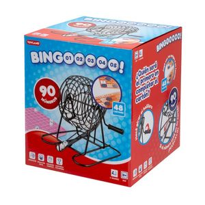 JUEGO DE MESA TOYLAND BINGO CON BOLILLERO DE METAL 90 NUMEROS