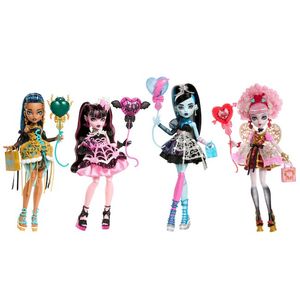 MUÑECA MONSTER HIGH DRACULAURA CUMPLEAÑOS 1600 SORPRESA