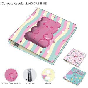 CARPETA 3/40 CARTONE GUMMIE
