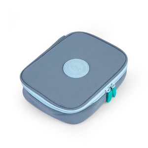 CANOPLA TALBOT JUMBO POUCH LISA AZUL 1 CIERRE