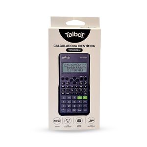 CALCULADORA CIENTIFICA TALBOT TBT-82MS-M NEGRO 240 FUNCIONES